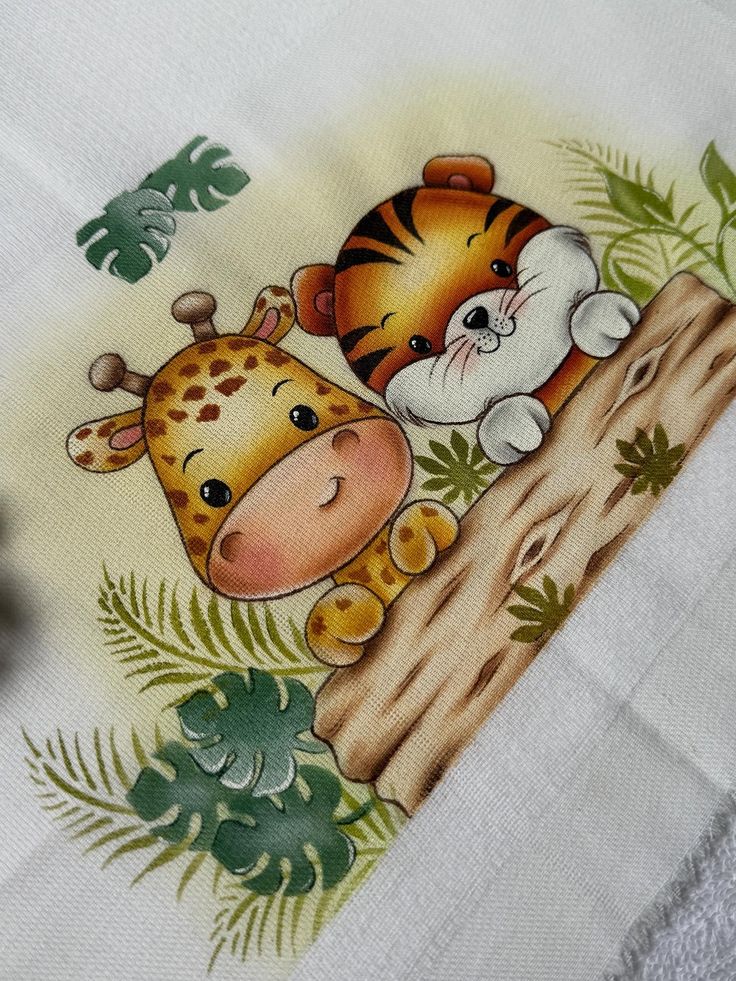 Pano infantil — Bichinhos