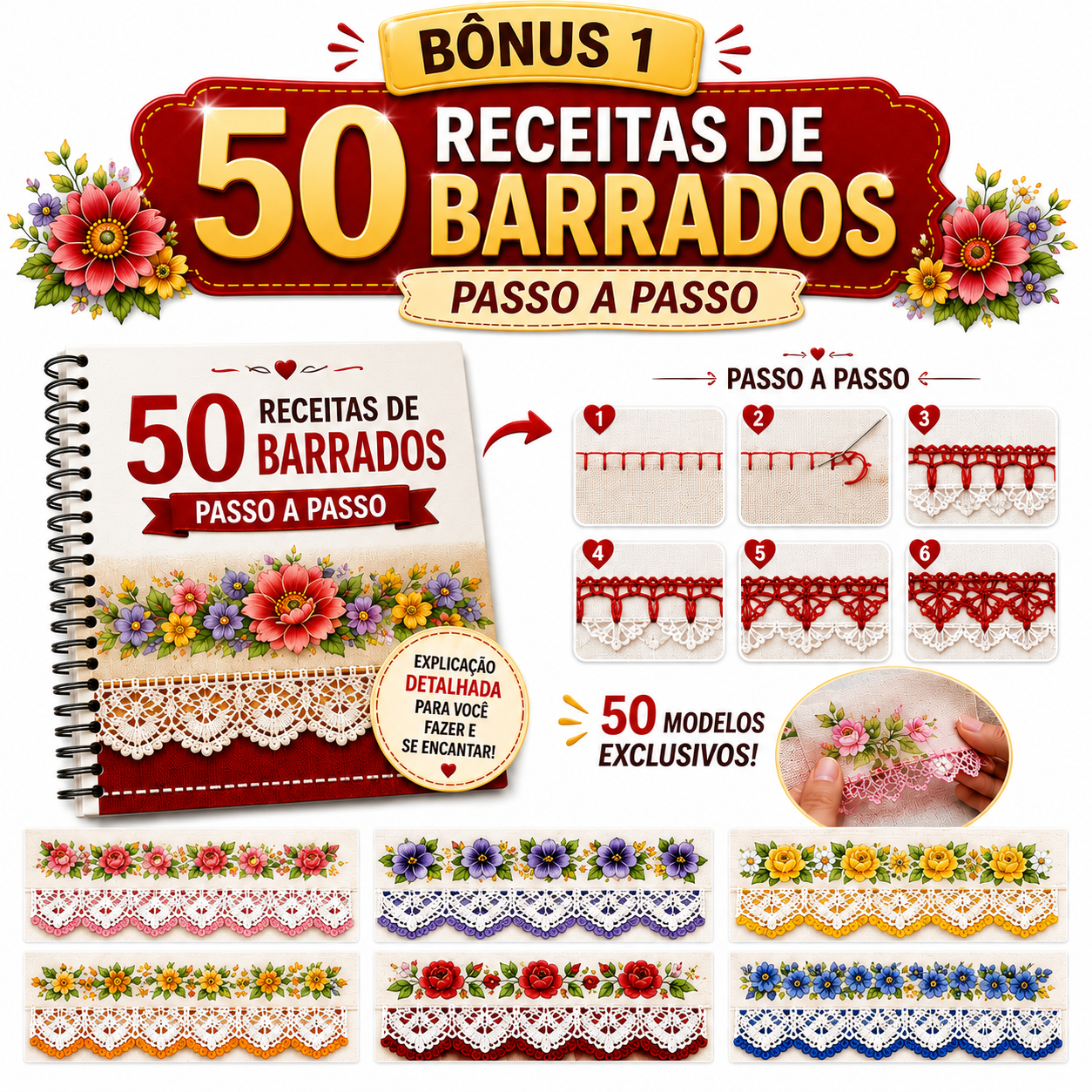 50 Receitas de Barrados